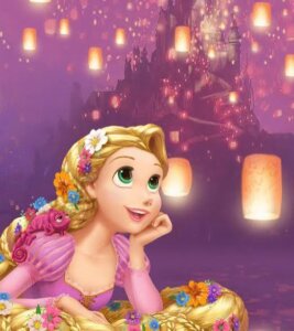 ラプンツェルの髪型