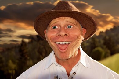 漫画みたいな髪型